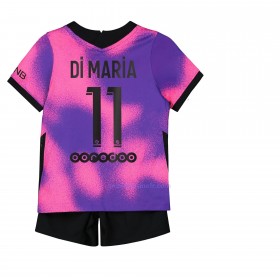 Maillot de Foot Paris Saint-Germain Di Maria 11 Quatrième Jordan 2021 - Enfant